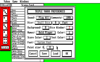 Triple Yahoo atari screenshot